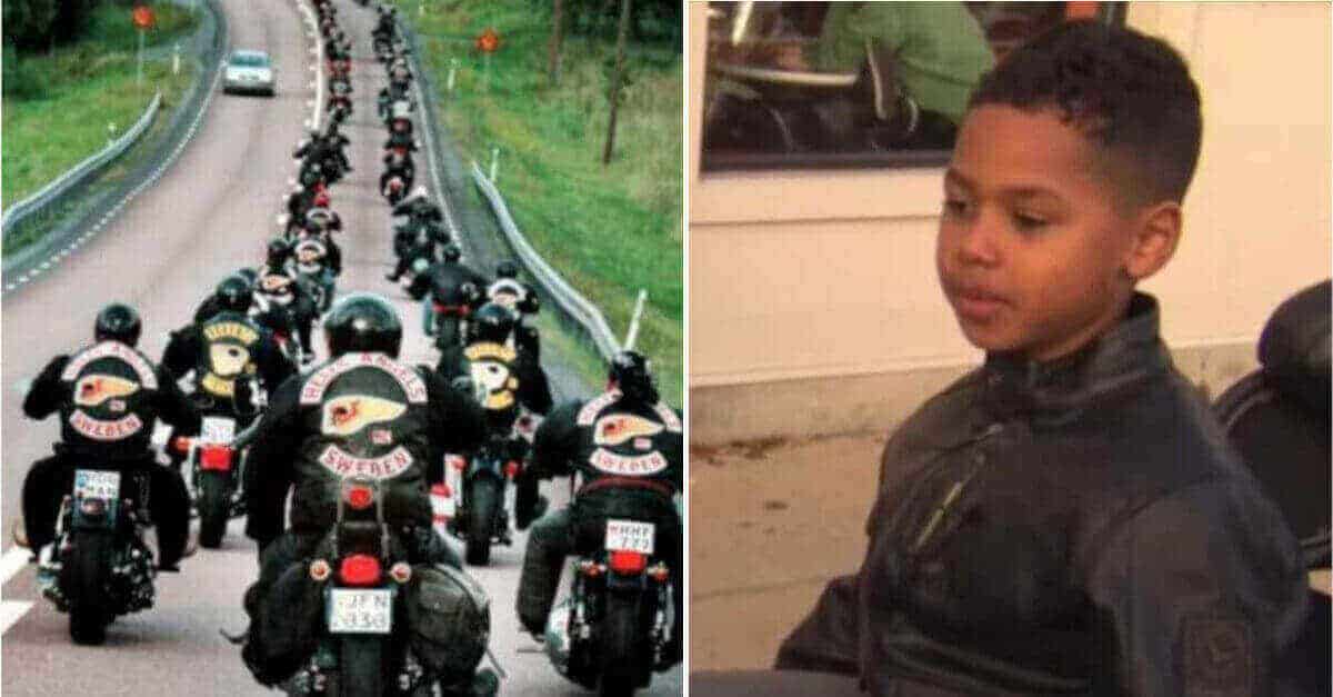 20 bikers si presentano alla scuola del ragazzo quando l’auto della mamma viene completamente distrutta dai bulli