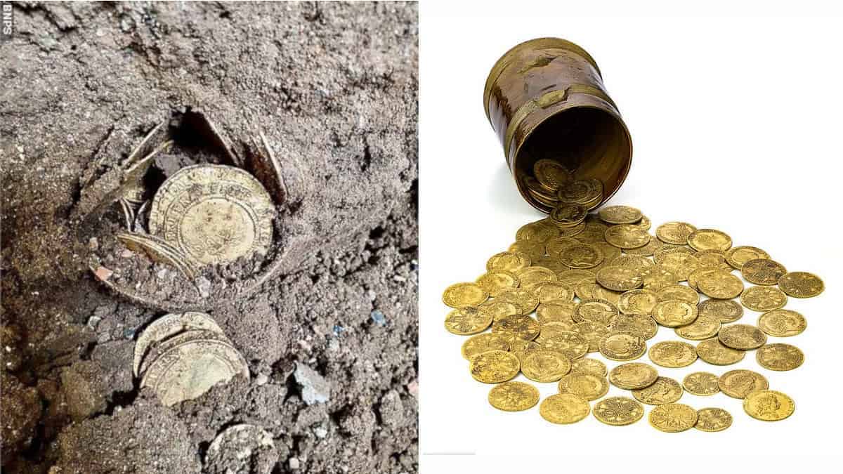 Hanno trovato un tesoro di monete d’oro durante la ristrutturazione della cucina e le vendono per una cifra milionaria