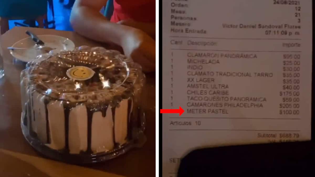 Il ristorante li fa pagare solo per tenere una torta in frigorifero