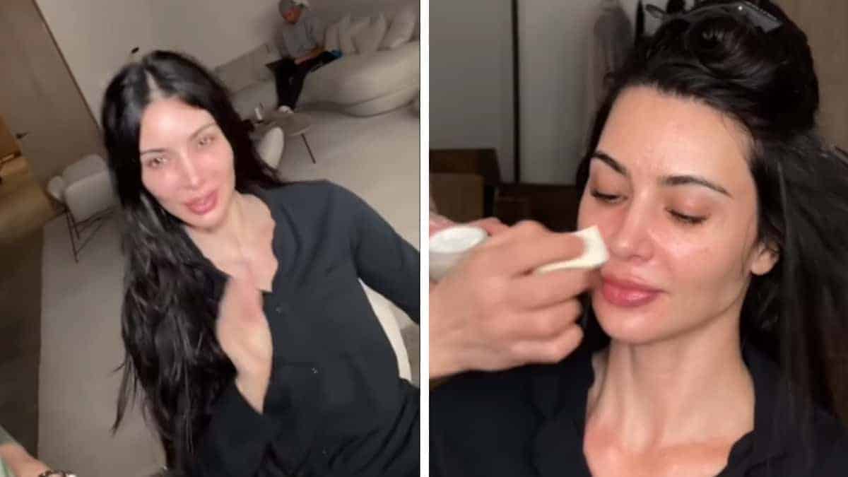 Kim Kardashian riempita di elogi dopo essersi mostrata senza una goccia di trucco: “Le viene naturale”