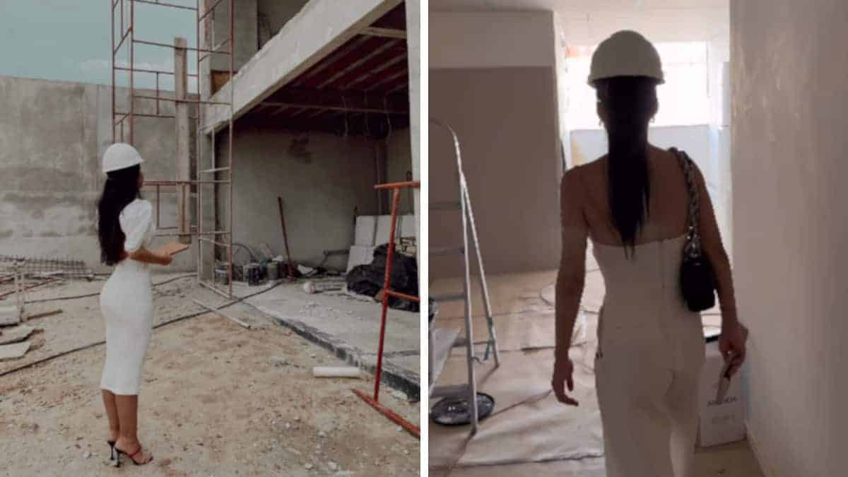 Criticano un architetto per andare a lavorare con vestito e tacchi