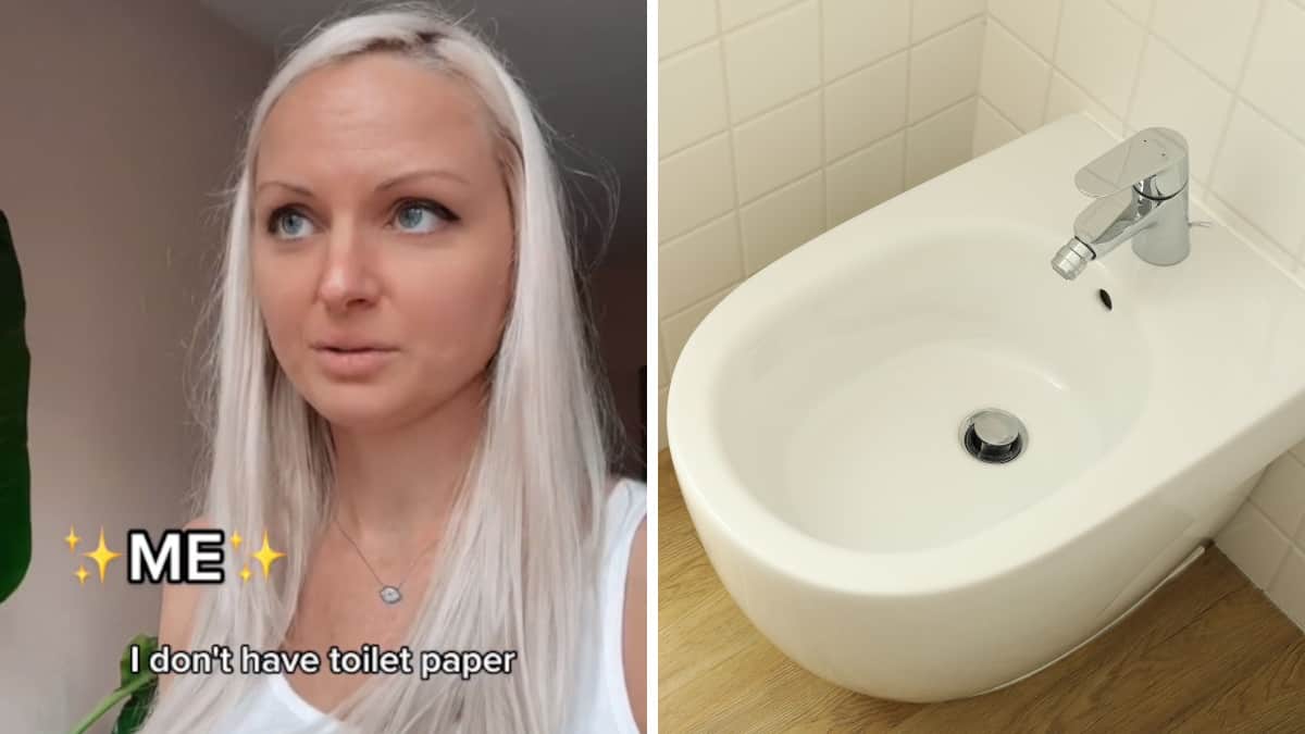 Ragazza usa il bidet in bagno al posto della carta igienica per spendere meno: “Risparmio migliaia di dollari”