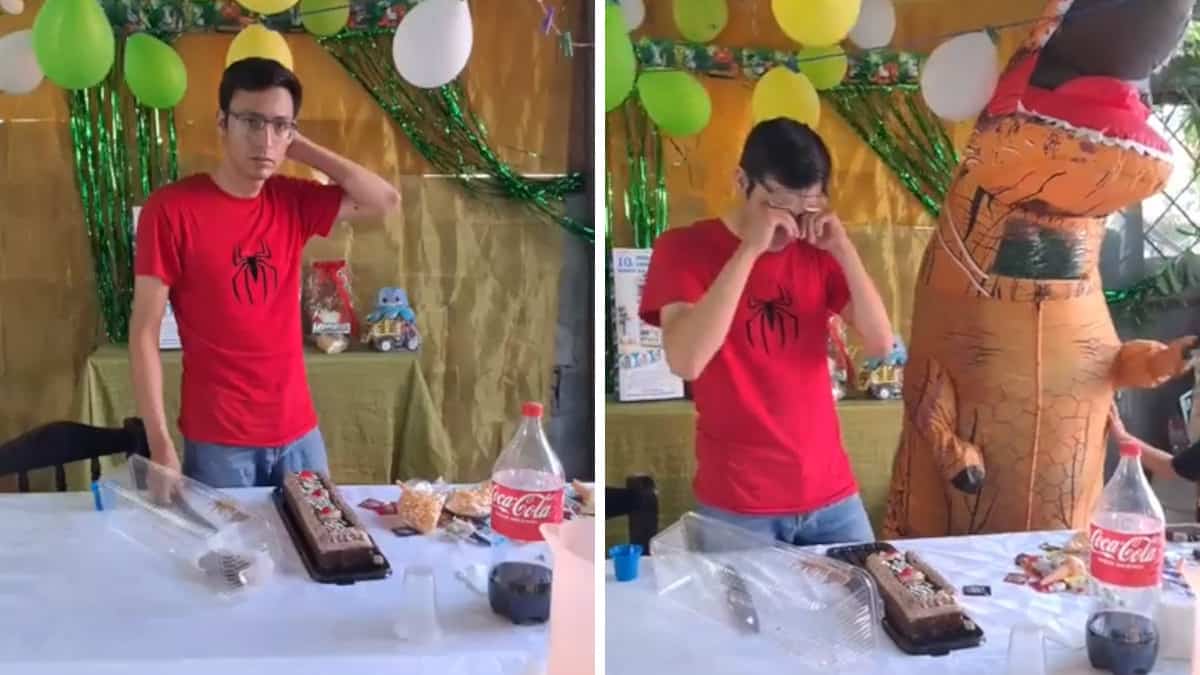 Il padre ha organizzato una festa di compleanno per suo figlio e la madre non lo ha lasciato andare. Speravo di rivederti