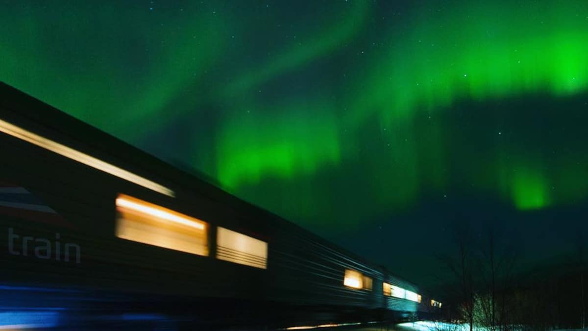 La Norvegia offre un tour in treno per vedere l’aurora boreale