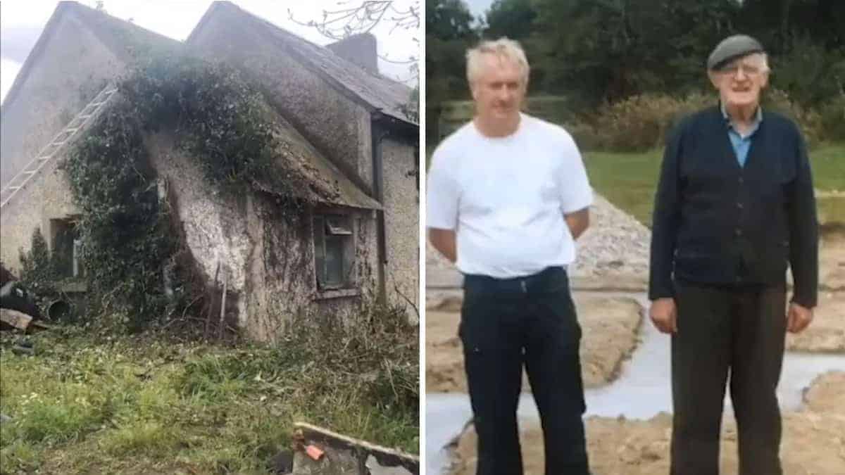 Nessuno tocca il cottage di 200 anni del nonno per 10 anni finché il nipote non lo trasforma in una bellissima nuova casa