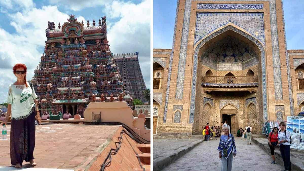 Ha 84 anni, alloggia in ostelli e viaggia con lo zaino in spalla; La chiamano “nonna zaino in spalla”