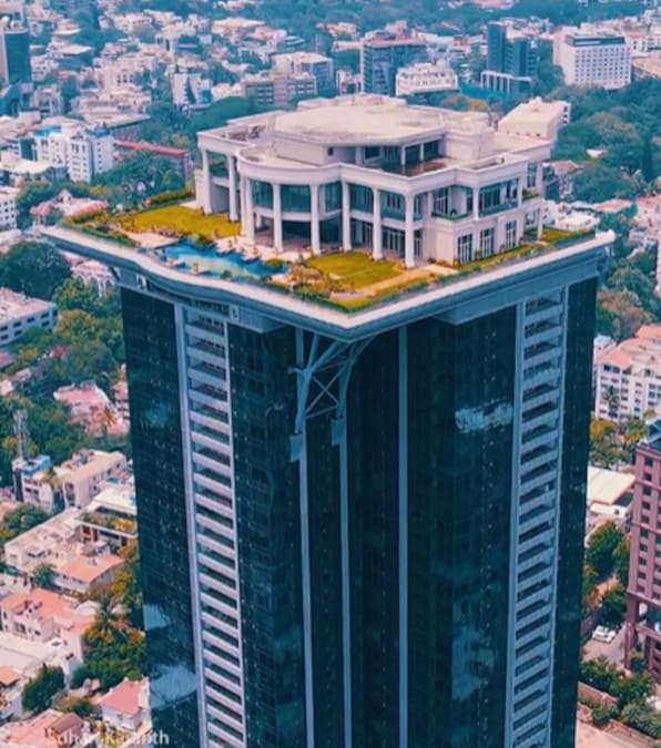 Vijay Mallya fa costruire una Villa su un grattacielo