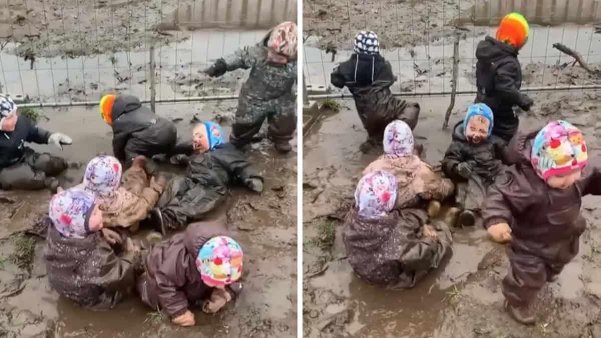 Bambini felici nel fango: una scuola in Danimarca introduce il gioco all’aperto, ma è davvero un approccio corretto?