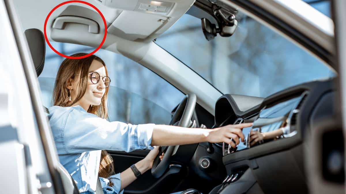 A cosa servono realmente le maniglie sopra i finestrini delle auto? Non sono per tenersi in curva o appendere i vestiti