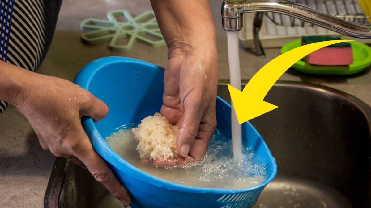 E’ giusto lavare il riso prima della cottura?